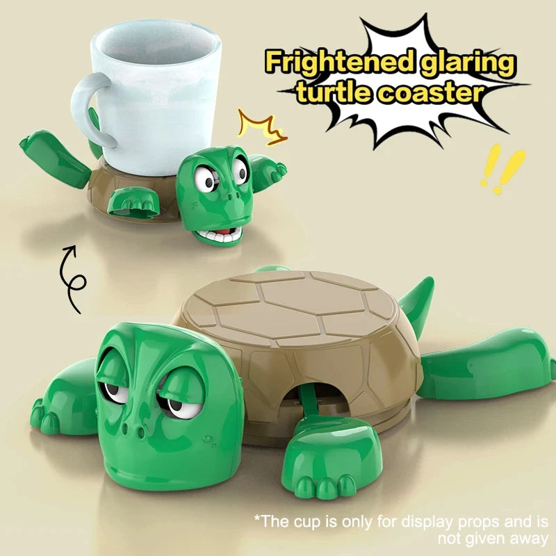 3D Printed Panicked Turtle Coaster