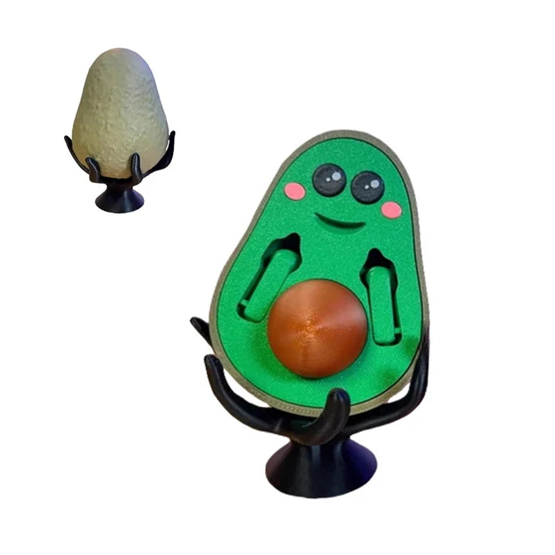 3D Printed Middle Finger Bad Avocado