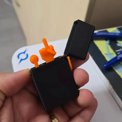 3D Printed Middle Finger Lighter Model