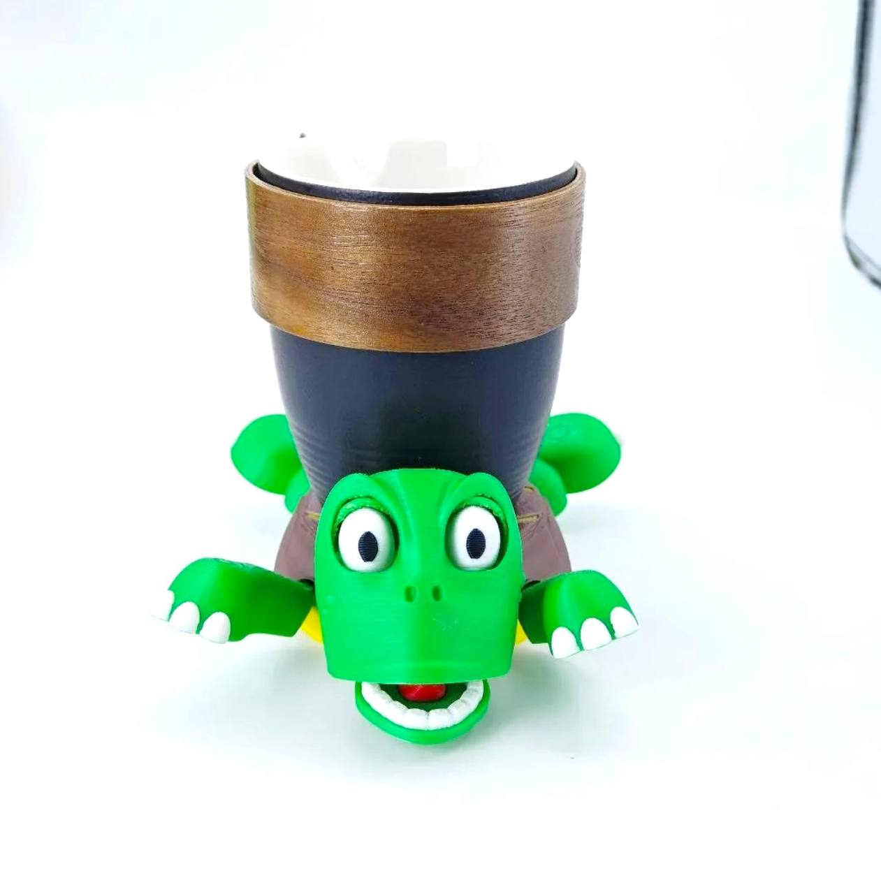 3D Printed Panicked Turtle Coaster