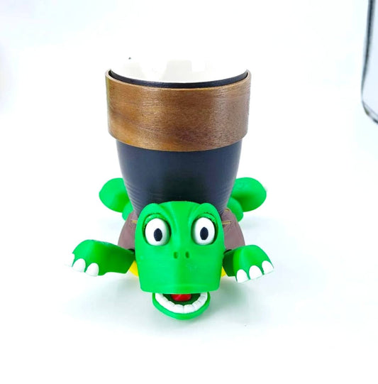 3D Printed Panicked Turtle Coaster